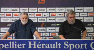 Les frères Nicollin dirigent Montpellier en Ligue 2.