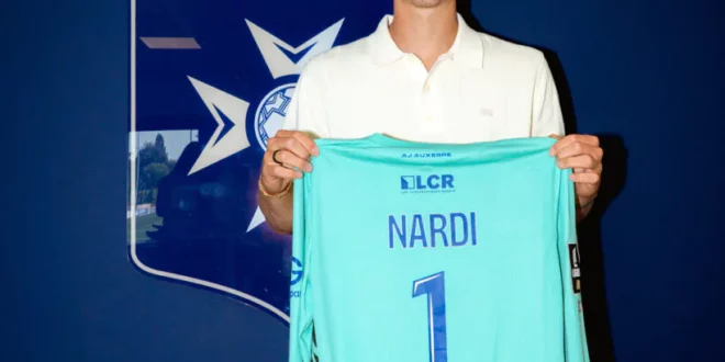 Paul Nardi est le nouveau gardien de l'AJ Auxerre en L1