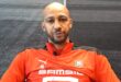 Steven Nzonzi à l'époque du Stade Rennais en L1.