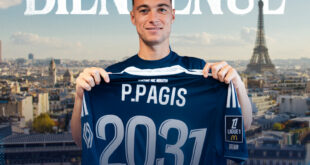 Pablo Pagis quitte Lorient pour le Paris FC en Ligue 1.