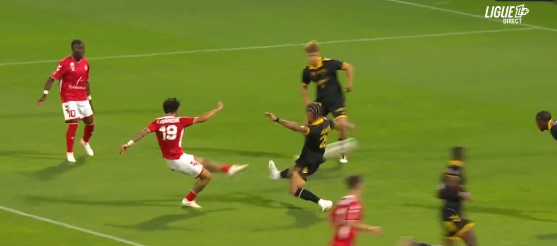 VIDÉO. Lisandru Tramoni retrouve le chemin des filets après 18 mois en Ligue 3