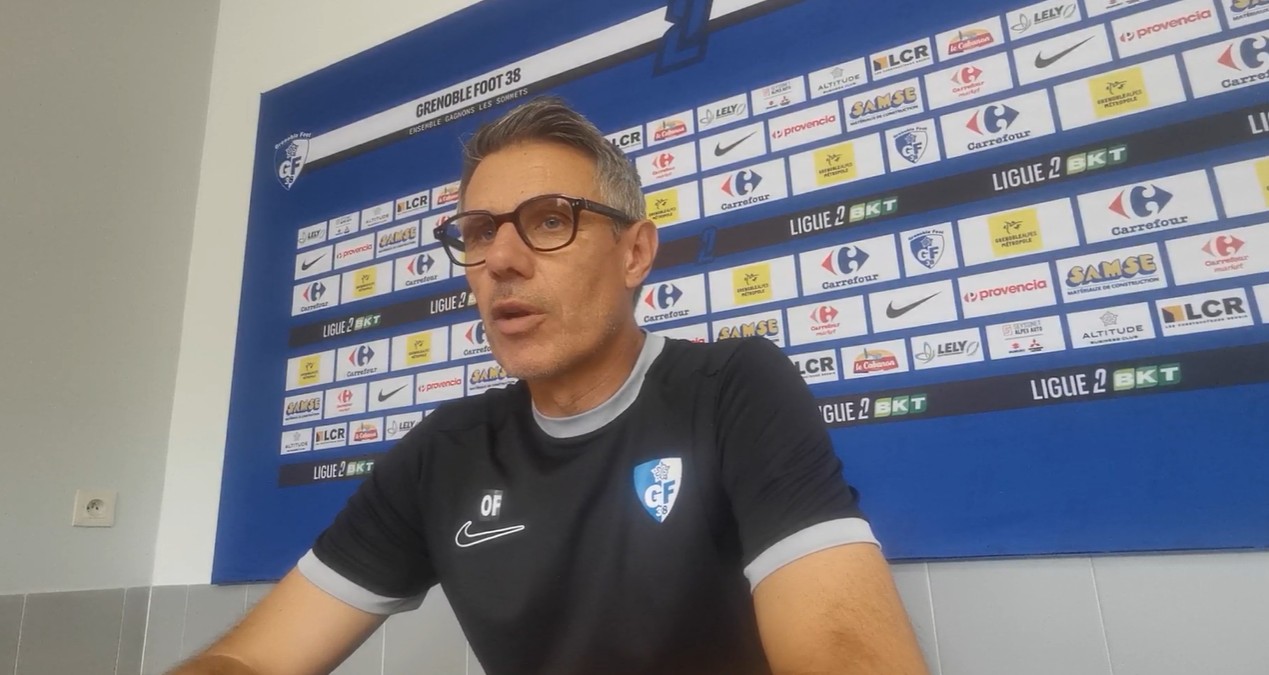 Olivier Frapolli avant Laval – GF38 : « Il n’y a pas d’équipe plus ou moins à notre portée »