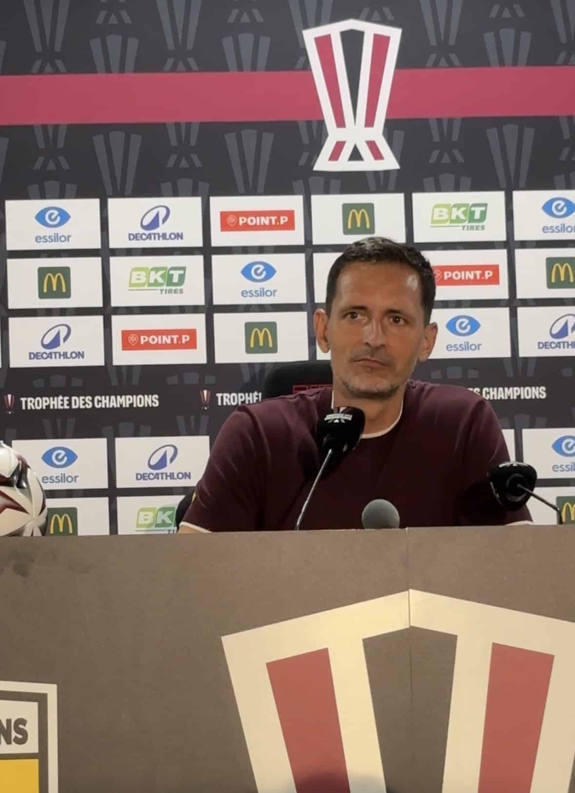 RC Lens – L’analyse de Dino Toppmöller après la victoire face au PSG dans le Trophée des Champions