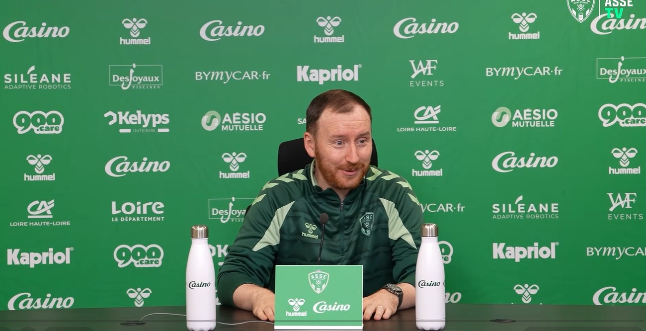 « On a été moins dominants dans le match » : l’analyse de Ian Cathro après Dunkerque – ASSE